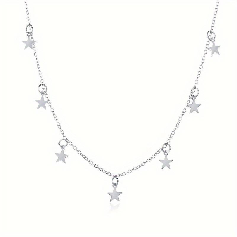 Silver Star Necklace