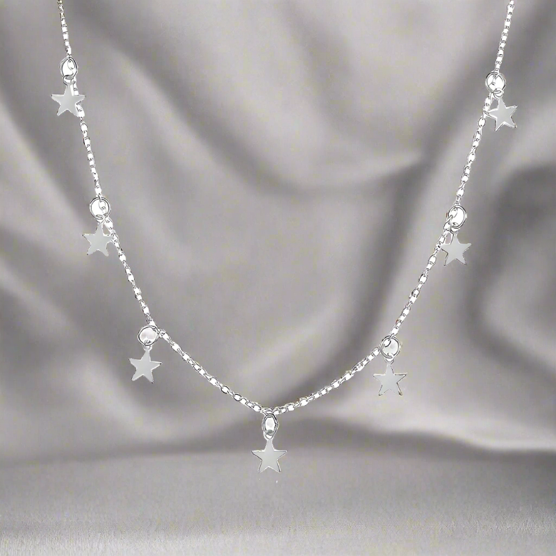 Silver Star Necklace