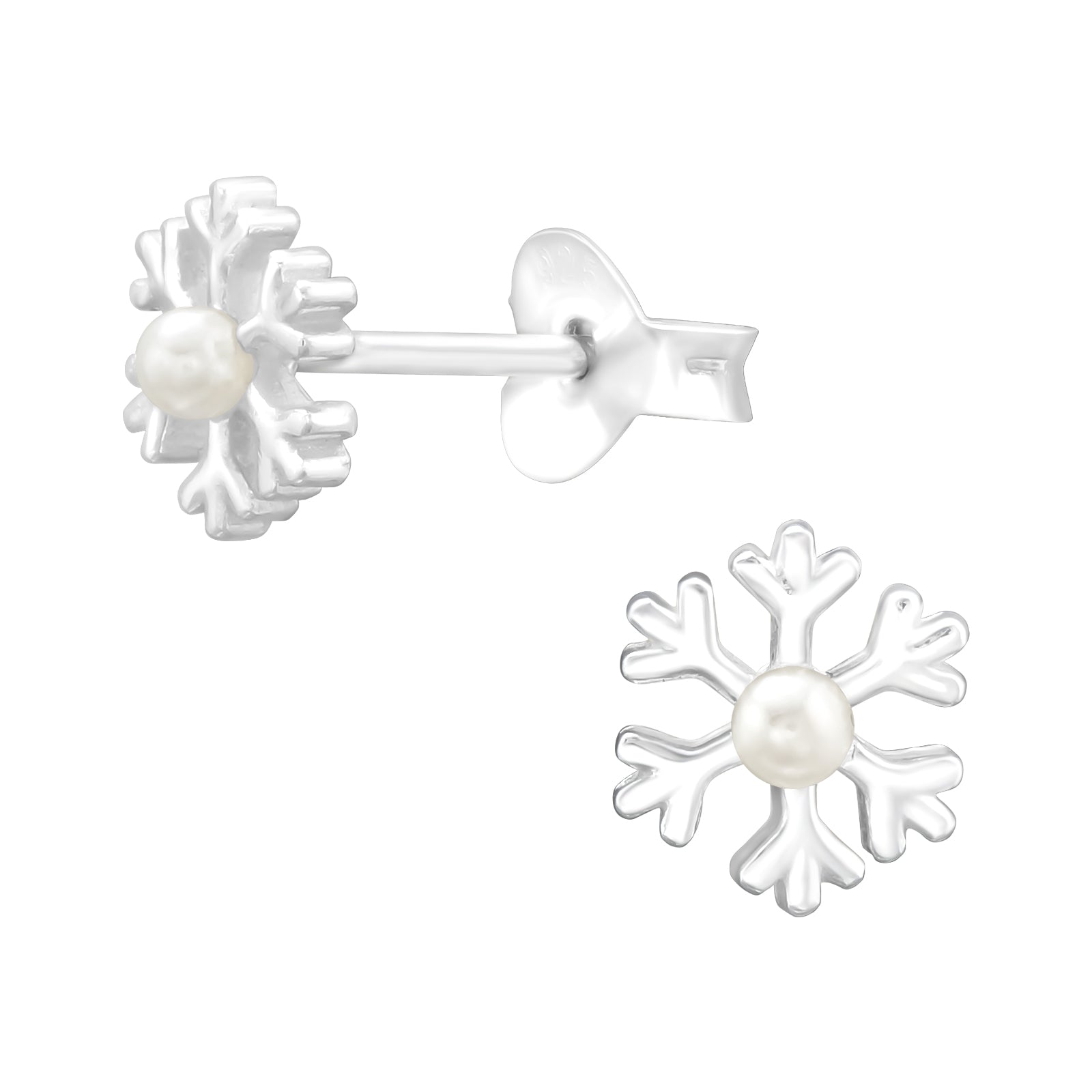 Snowflake Ear Studs