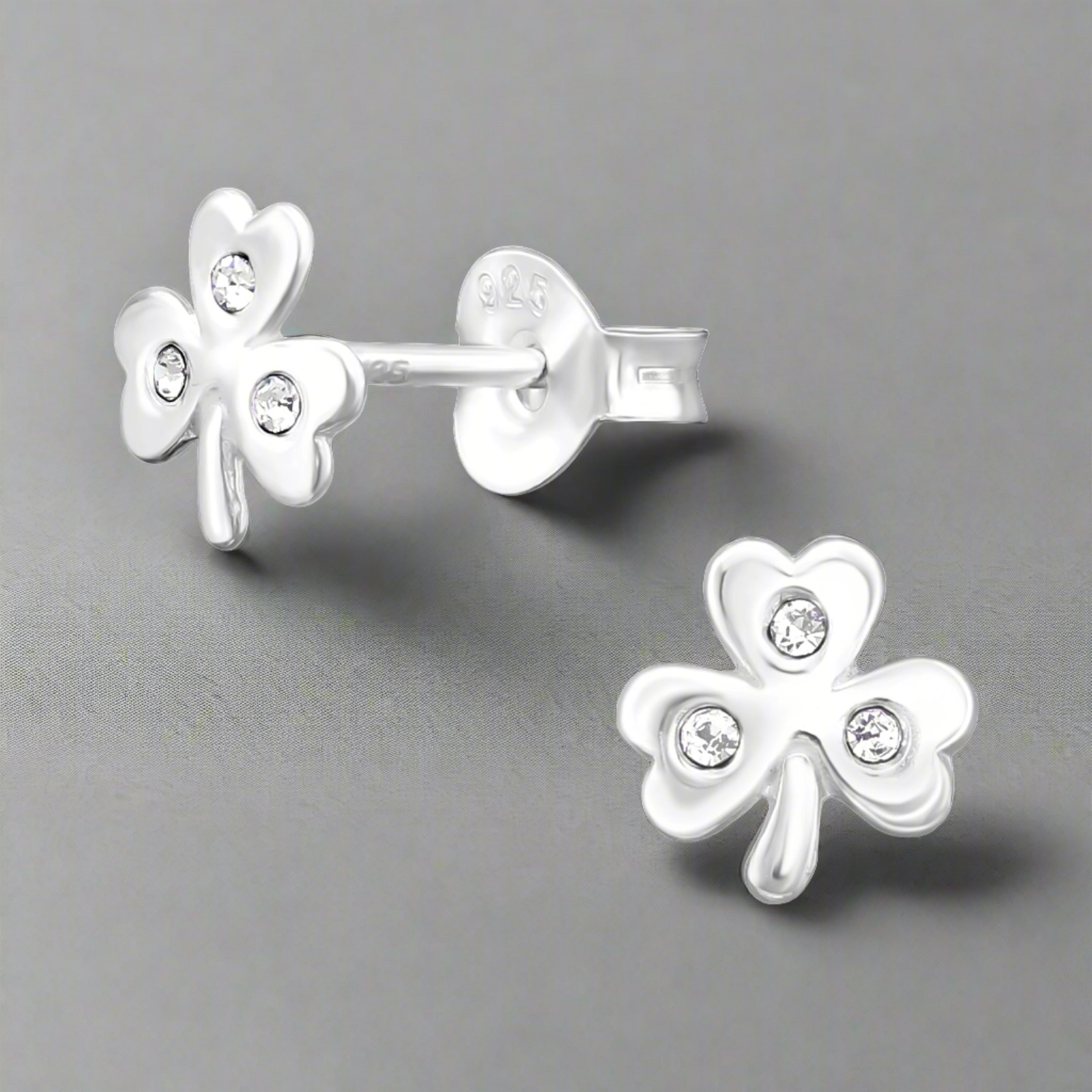 Three Leaf Clover Earrings