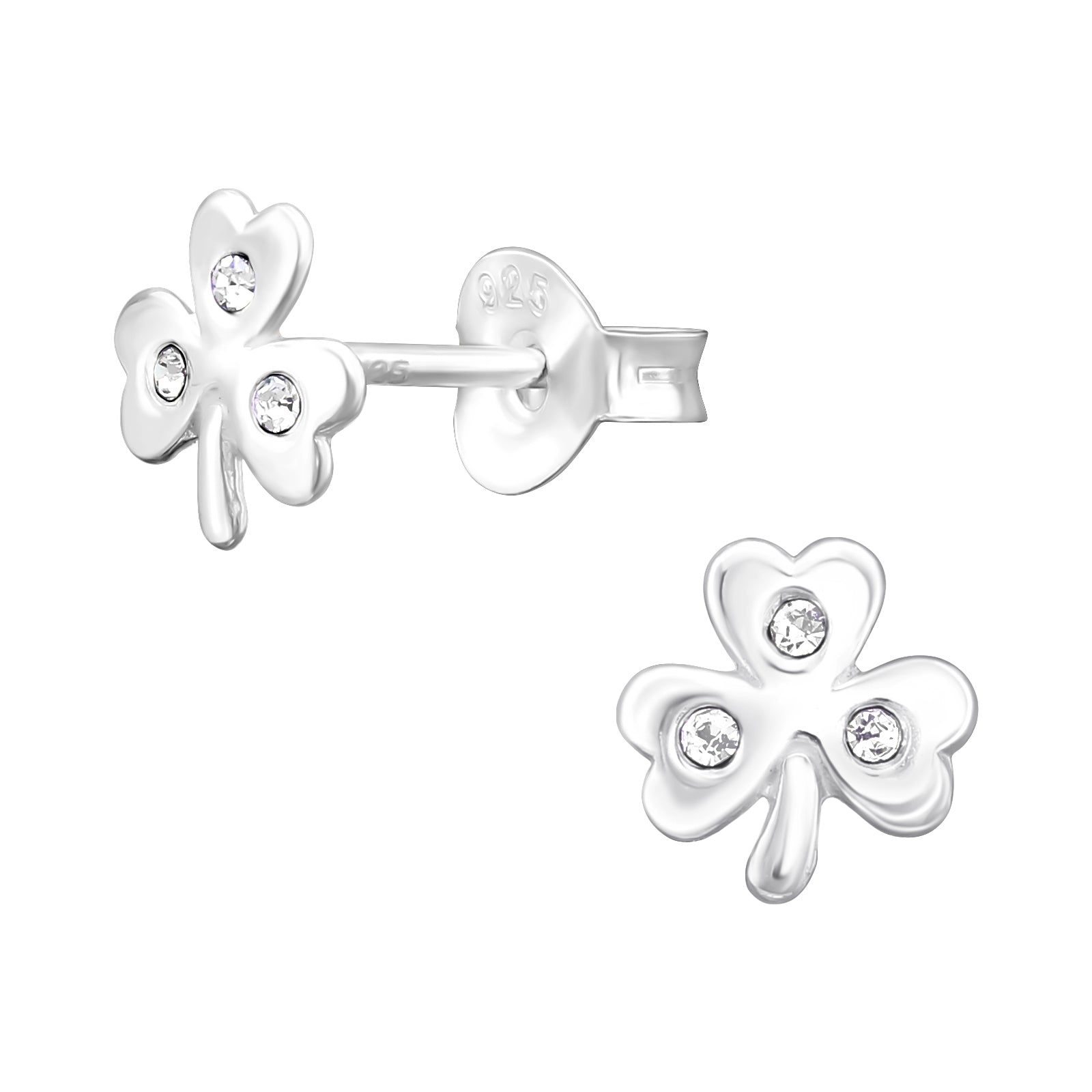 Three Leaf Clover Earrings