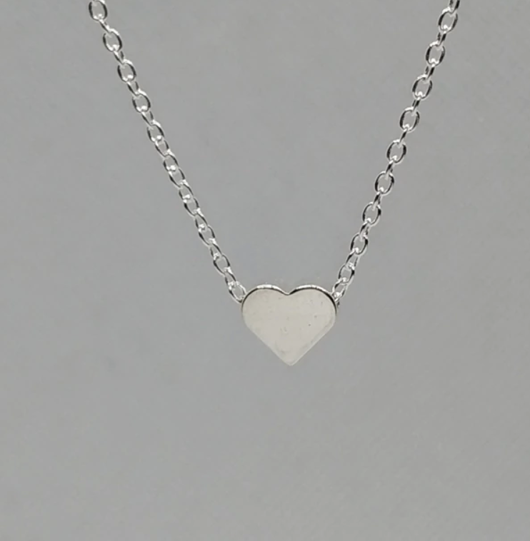Silver Heart Necklace
